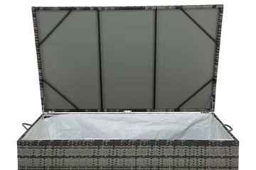 Sydney vattentät dynbox Large utomhus - Dynlåda i konstrotting (B140xD80xH90 cm) - Grå - Products - Utemöbler & utemiljö - Utomhusförvaring - Dynförvaring - Dynbox & dynlåda