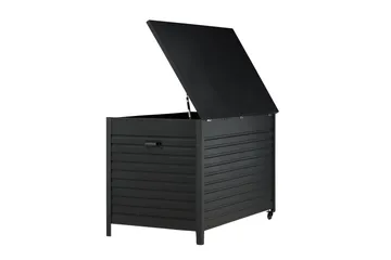 Tiana Dynförvaring 150x90 cm - Svart - Products - Utemöbler & utemiljö - Utomhusförvaring - Dynförvaring - Dynbox & dynlåda